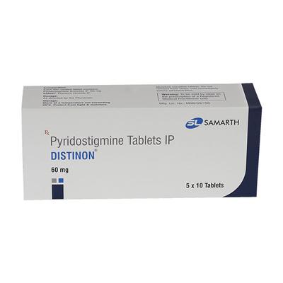 Distinon 60mg Tablet 10'S - Myasthenia Gravis