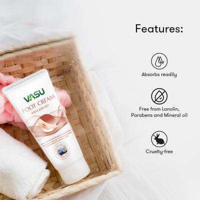 Vasu Foot Cream 60 ml - Foot Creams & Lotions
