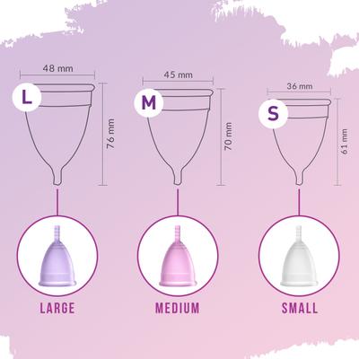 Sirona Reusable Menstrual Cup - (Large) - Menstrual Cups