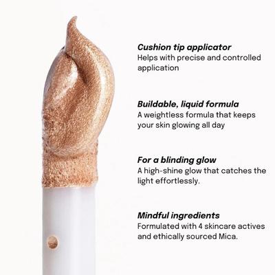 Diam Beauty All That Shines Liquid Highlighter, Golden Hour 10.4 ml - Highlighters & Illuminators