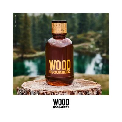 DSQUARED2 Wood D2 Pour Homme Eau De Toilette Natural Spray 50 ml - Men Perfumes (Edt/Edp)