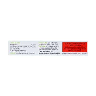 Ocuvir Eye Ointment 5gm - Eye Infections-Eaa