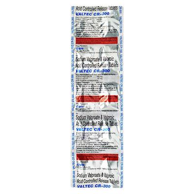 Valtec CR 300mg Tablet 10'S - Epilepsy/Convulsion-Ant
