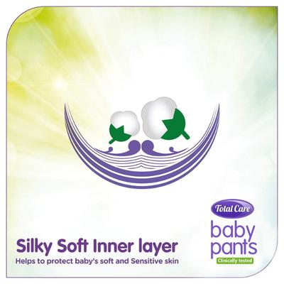 Himalaya Total Care Baby Pants (M) 54's - Diapers & Wipes