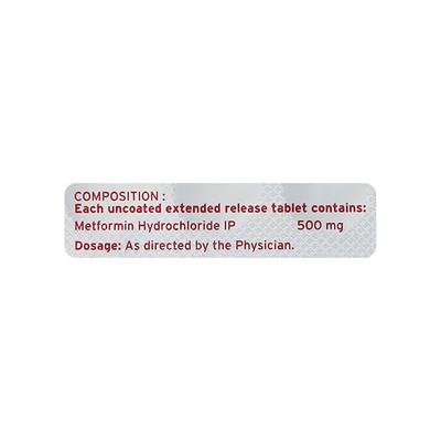Ozomet 500mg Tablet 15'S - Diabetes-Ant
