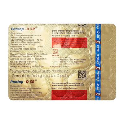 PANTOP DSR Capsule 15's - Ulcer/Reflux/Flatulence-Aaa