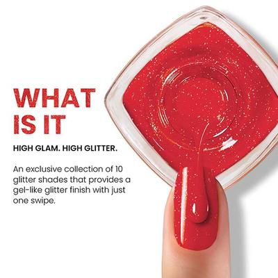 Lakme Absolute Glitterati Collection Nail Gloss 121 Icicle 12ml - Nail Polish