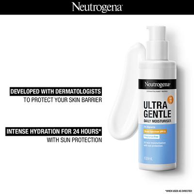 Neutrogena Ultra Gentle Daily Moisturiser SPF 15 100 ml - Face Moisturizers