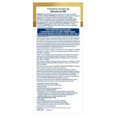 Ensure Diabetes Care Powder - Wholesome Wheat Flavour 950 g (Refill Pack) - Nutrition Powders