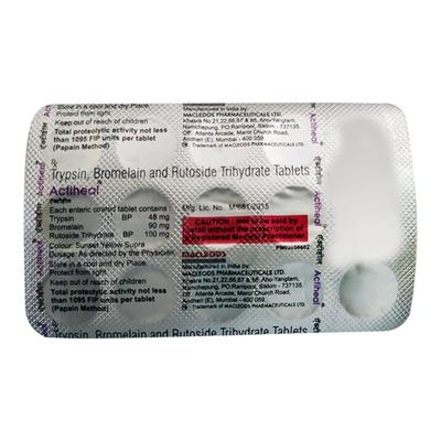 ACTIHEAL Tablet 15's - Pain relief-Ant