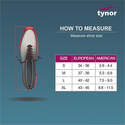 TYNOR INSOLE FULL SILICON (XL) (K 01) - Abdomen/Neck/Arm/Elbow Supports