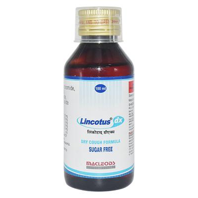 Lincotus DX Sugar Free Syrup 100ml - Cough And Cold-Cou