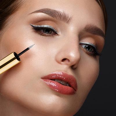 Lakme Glitterati Shine Eyeliner Ethereal White 4.5 ml - Eyeliners