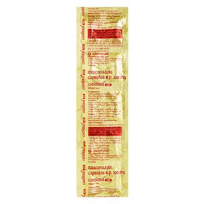 Canditral 100mg Capsule 10'S - Fungal Infections-Anf