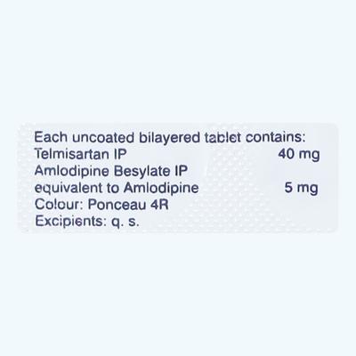 Tazloc AM 40mg Tablet 10'S - Hypertension-Ang