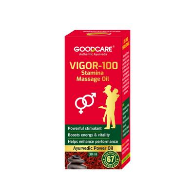 Goodcare Vigor 100 Stamina Massage Oil 30 ml - Sexual Healthcare