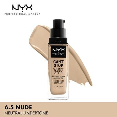 NYX Professional Makeup Can't Stop Won't Stop Full Coverage Foundation - Nude 30 ml - Foundation