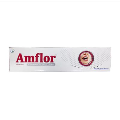 Amflor Tooth Paste 70gm - Oral Care - P-Mou