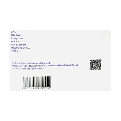 VICRA SM 10 Tablet 10's - Diabetes-Ant
