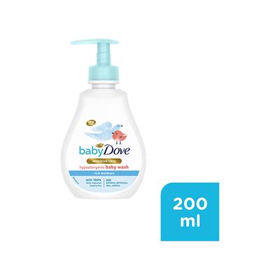 Baby Dove Rich Moisture Hypoallergenic Body Wash 200 ml - Creams, Lotions & Oils