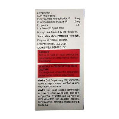 MAXTRA Oral Drops 15ml - Cough And Cold-Cou