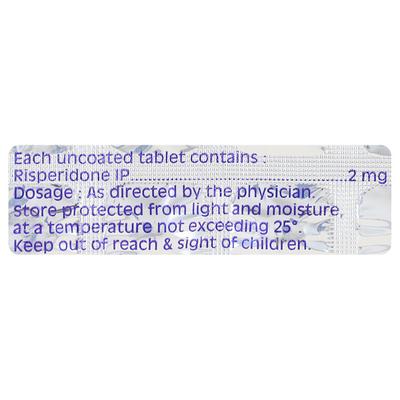 Risperdal 2mg Tablet 30'S - Psychosis-Ans