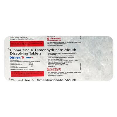Diziron D Tablet 10'S - Vertigo-Ant