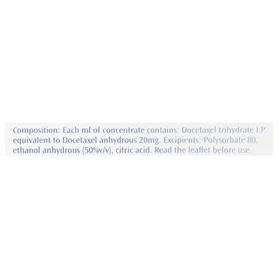 Taxotere 80mg Injection 4ml - Cancer Oncology-Cyt
