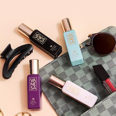 Vanesa Luxury Gift Set for Women - 20ml each 4's - Women Perfumes (Edt/Edp)