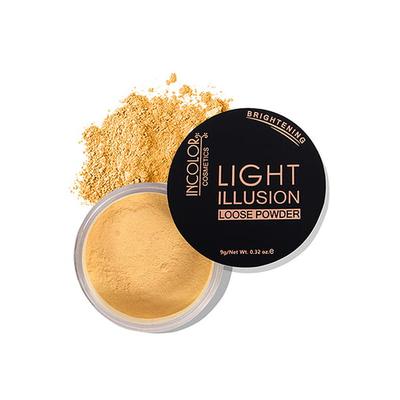 Incolor Brightening Light Illusion Loose Powder 06 Ivory 9 Gm - Lipsticks