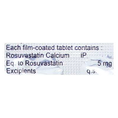 ROSEFAST 5 Tablet 10's - High Cholesterol-Dys