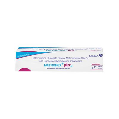 METROHEX PLUS + Gel 20g - Oral Care - P-Mou