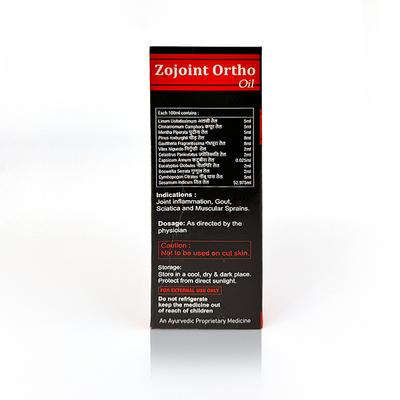 Zojoint Ayurvedic Pain Relief Ortho Oil 60 ml - Speciality Medicines