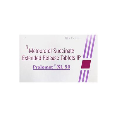 PROLOMET XL 50 Tablet 15's - Hypertension-Bet