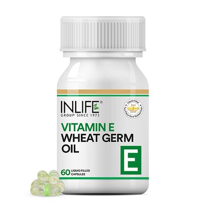 INLIFE Vitamin E Oil With Wheat Germ Oil Capsules 60's - Multi-Vitamins