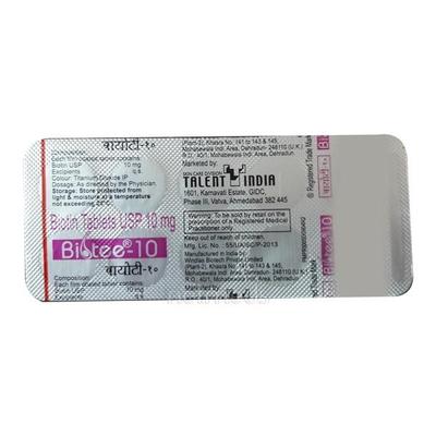 Biotee 10mg Tablet 10'S - Supplements-Vam