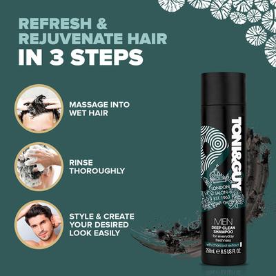 Toni&Guy Men Deep Clean Shampoo 250 ml - Shampoos