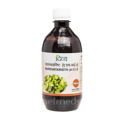 Patanjali Sarsvataristh Liquid 450 ml - Speciality Medicines