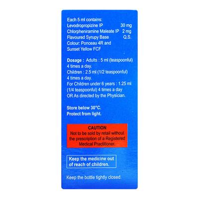 KODEX L Sugar Free Syrup 120ml - Cough And Cold-Cou