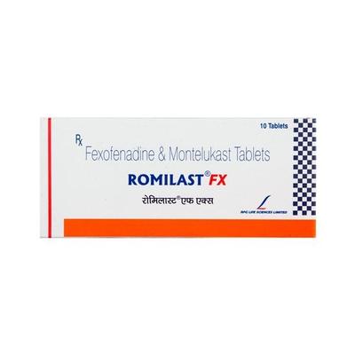 Romilast FX Tablet 10'S - Allergies-Ant