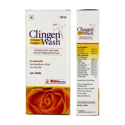 Clingen Wash Lotion 100ml - Vaginal Conditions-Pre