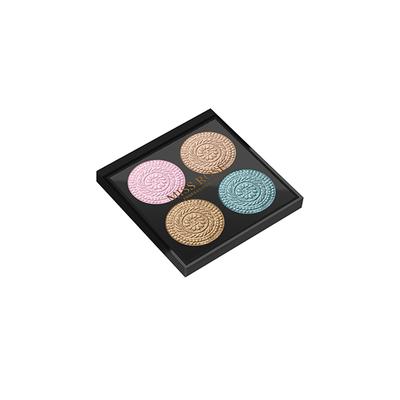 Miss Rose 4 Color Glitter Eyeshadow Palette 7001 - 125Z 02 20 gm - Face Palettes