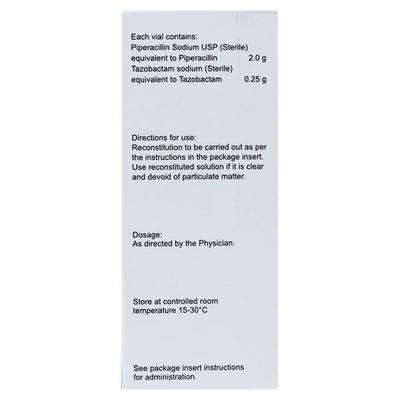 Maxotaz 2.25gm Injection 1's - Bacterial Infections-Pen