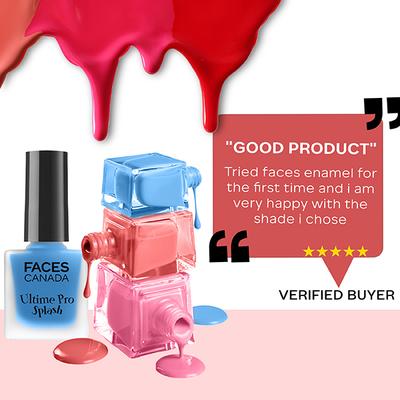 FACESCANADA Ultime Pro Splash Matte Nail Enamel Cherry Crush M08 8 ml - Nail Polish