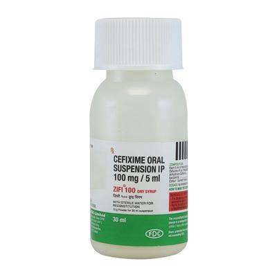 ZIFI 100mg DRY Syrup 30ml - Bacterial Infections-Cep