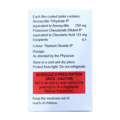 SENSICLAV 375 Tablet 10's - Bacterial Infections-Pen