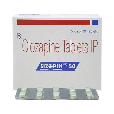 Sizopin 50mg Tablet 10'S - Schizophrenia-Aps