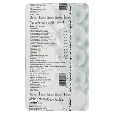 Aplazar Tablet 10'S - Supplements-Sup