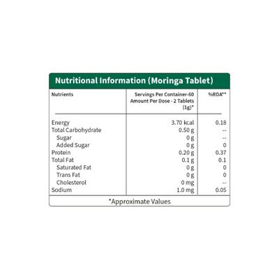 Neuherbs Moringa Tablets 120's - Vitamin C
