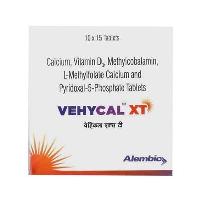 VEHYCAL XT Tablet 15's - Supplements-Cal